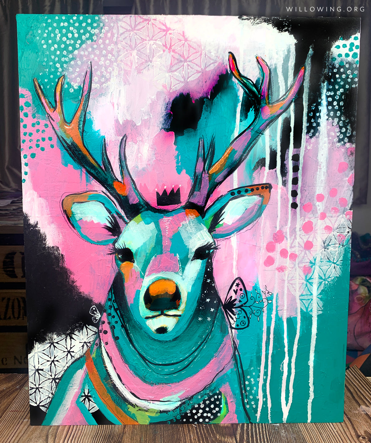Stag - Original Painting