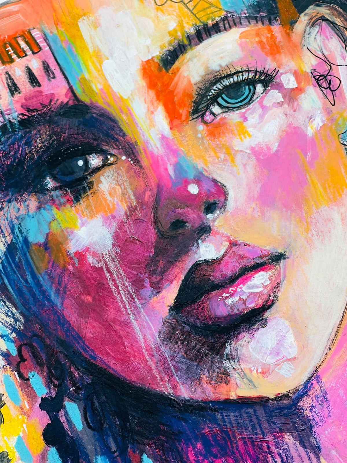 Elastic Heart - Original Painting
