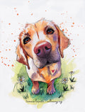 A Dogs Devotion - Original Painting
