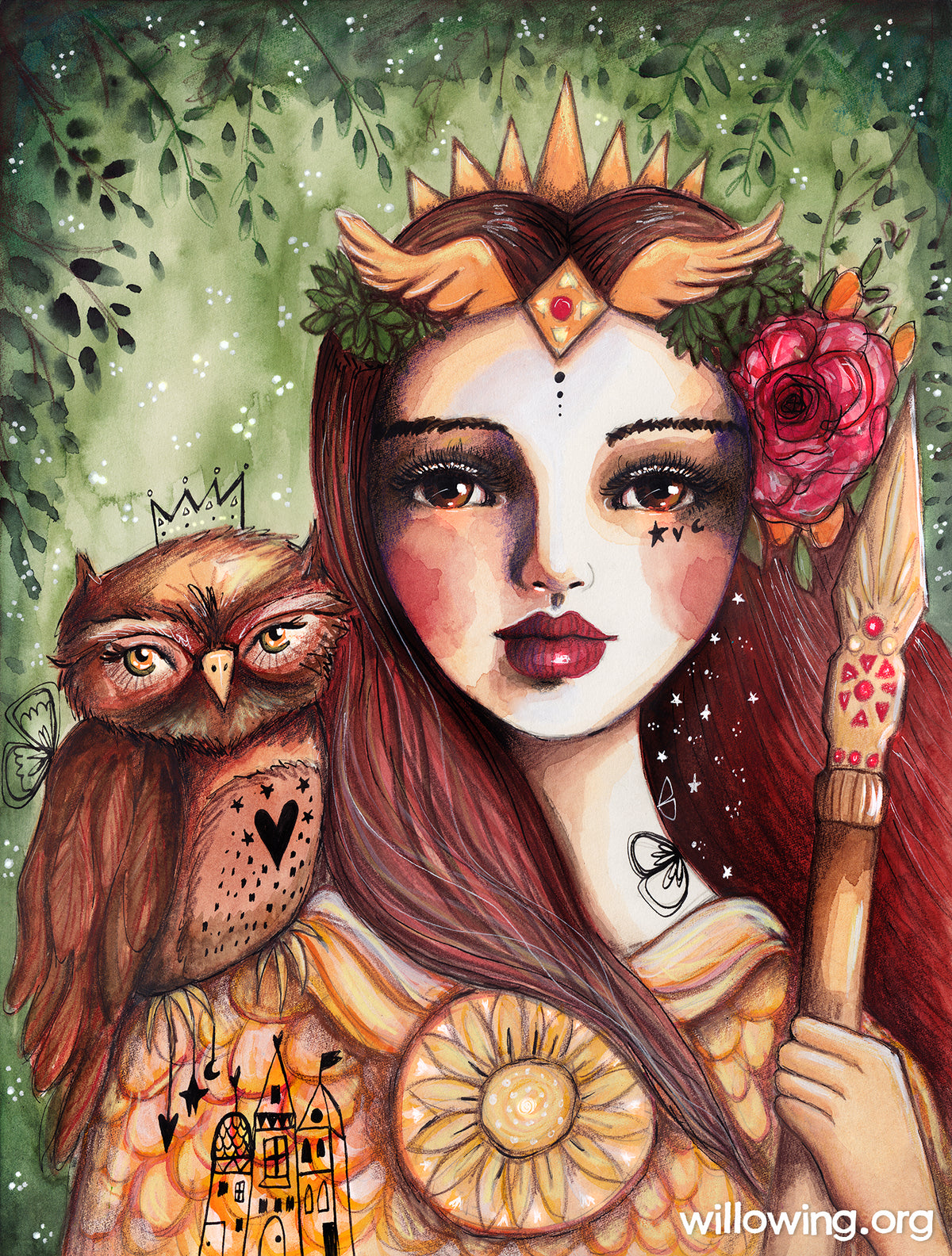 Athena - Original Painting