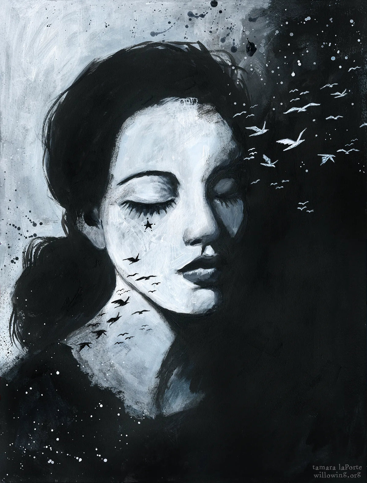 Dreams of Shadow and Light - Original Painting