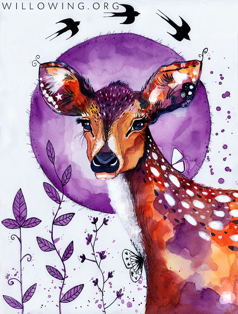 Gentle Messenger - Original Painting