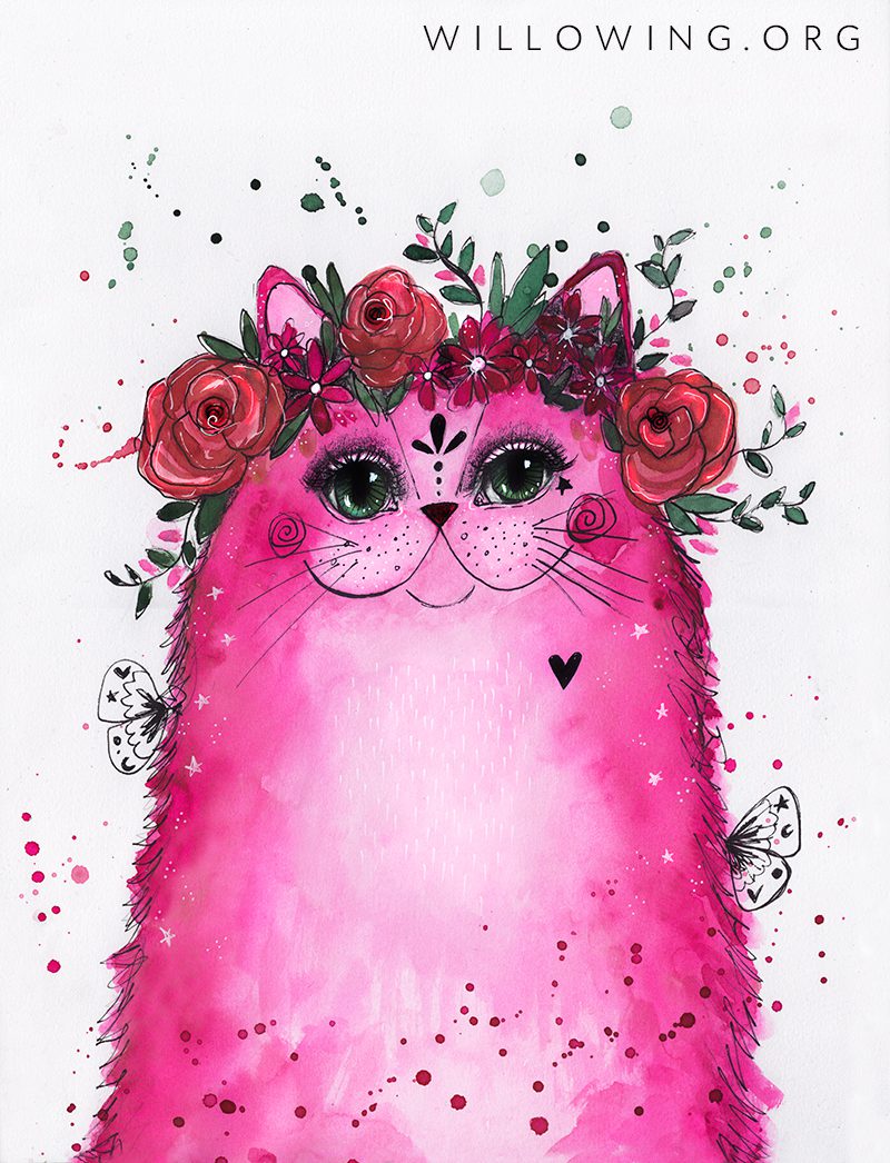 Kitty Cat - Original Painting