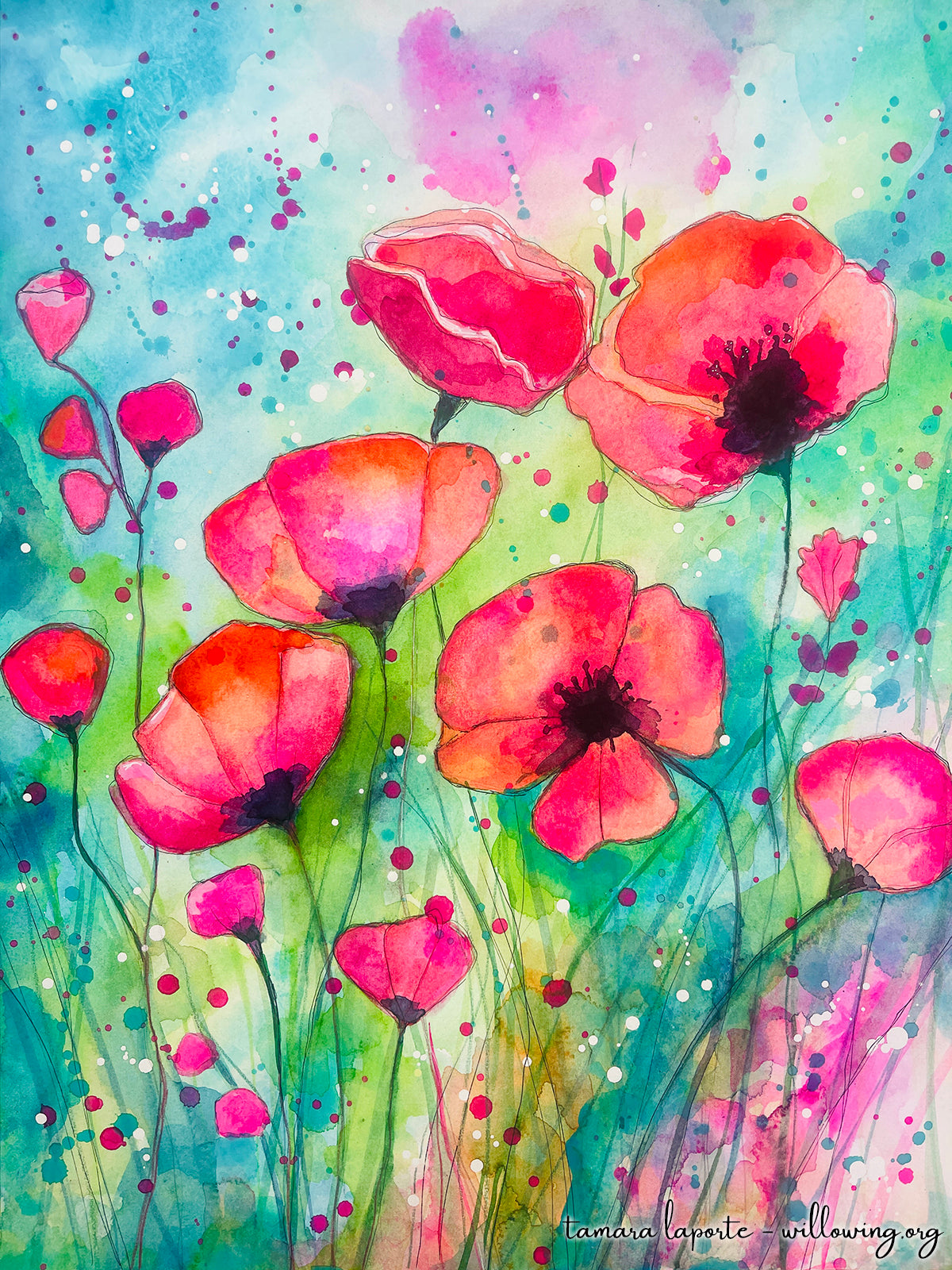 Poppies - Original Painting