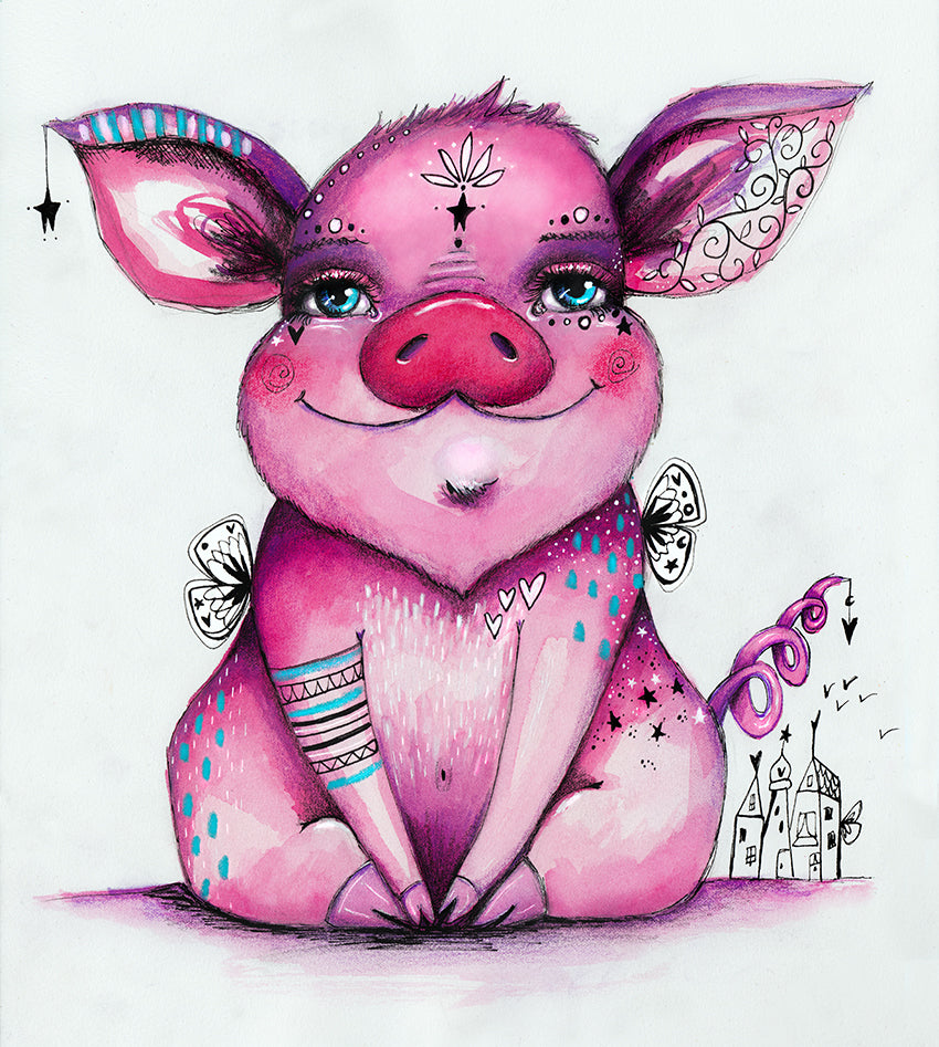 Portrait of a Pig