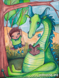 Reluctant Dragon - Original Painting