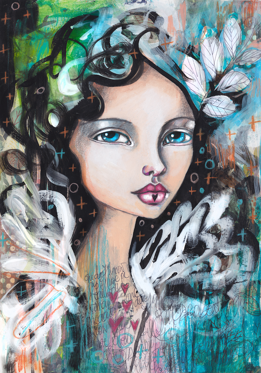 From a Feather - Original Painting