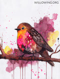 Rosy Robin - Original Painting