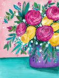 Whimsical Spring Flowers