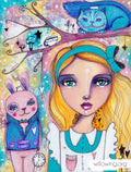 Alice in Wonderland 2 - Original Painting