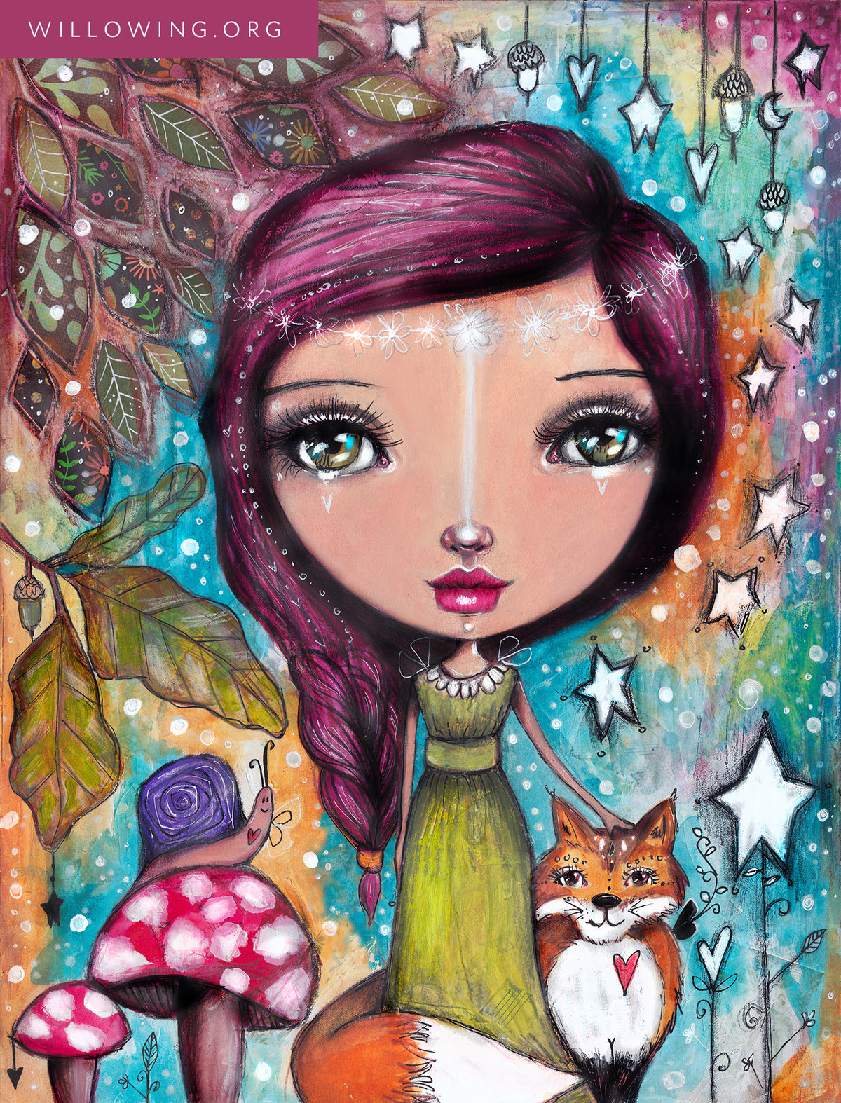 Autumn Fairy 2 - Original Painting