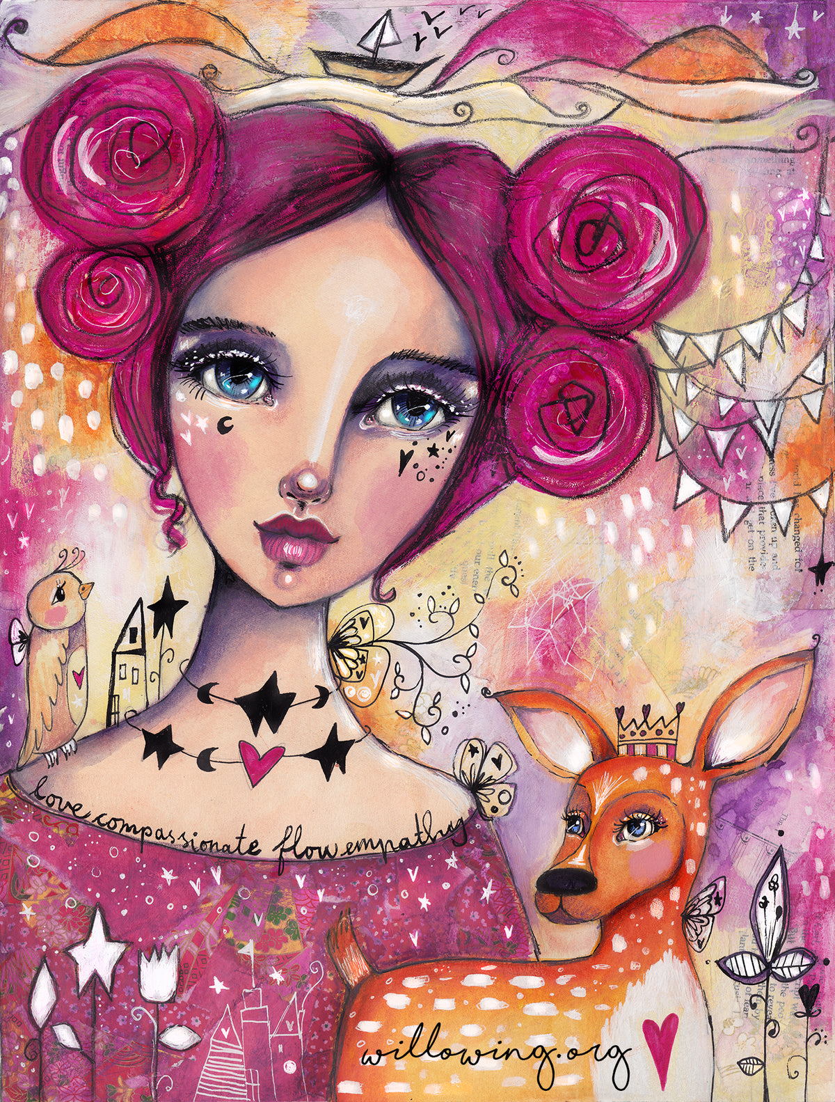 Compassionate Flow - Original Painting