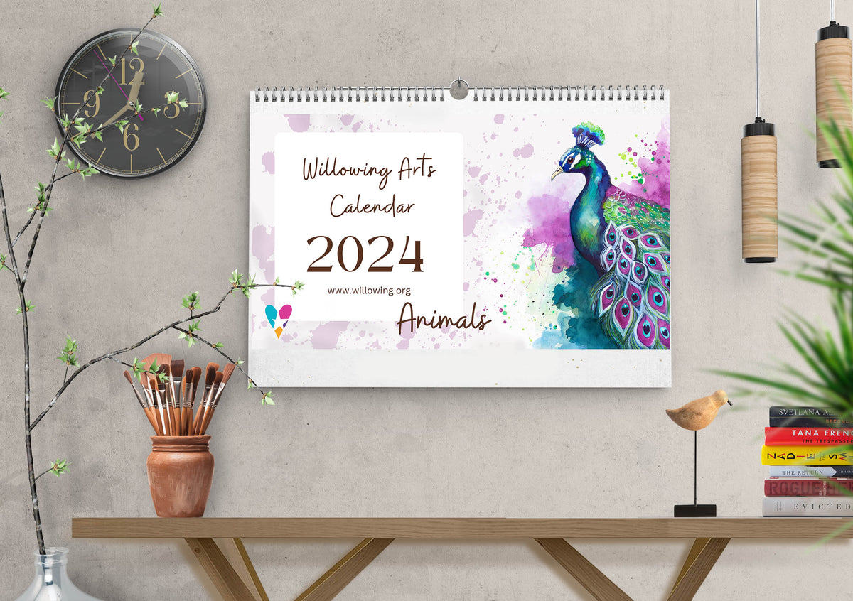 Willowing Arts Animals Calendar