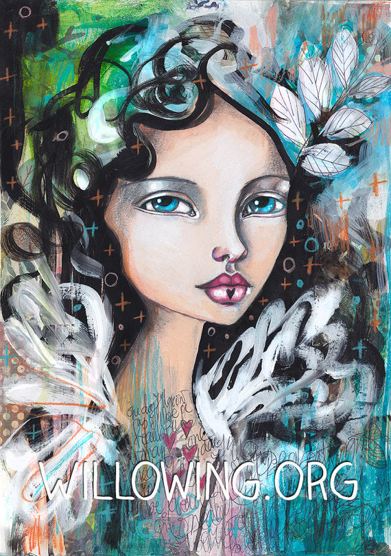 From a Feather - Original Painting