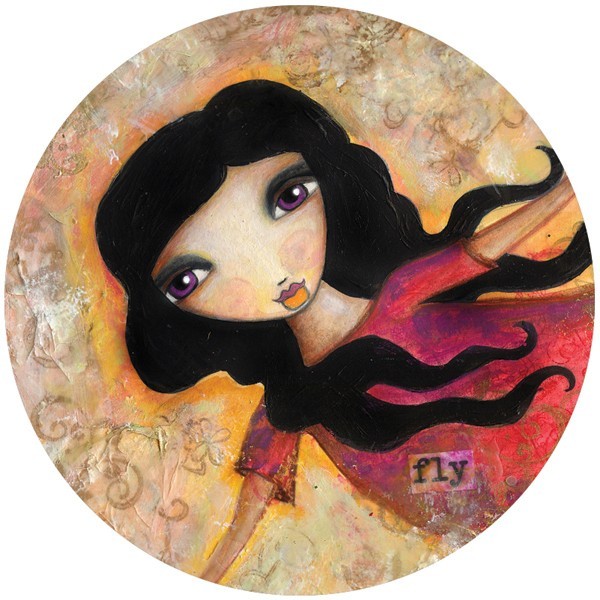 Fly - SMALL Pocket Mirror