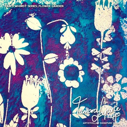 Tam's Whimsy Series Stencils - Artistcellar Signature Series Stencils designed by Tamara Laporte