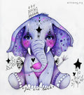 Love Elephant - Original Painting