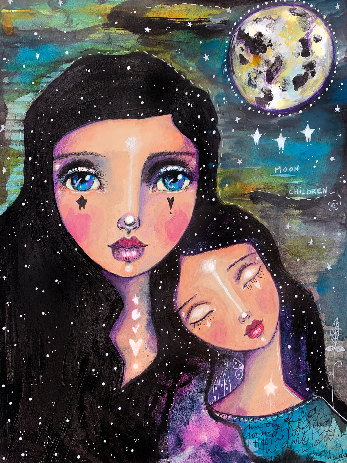 Children of the Moon - Original Painting