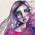 She Blooms in Ink