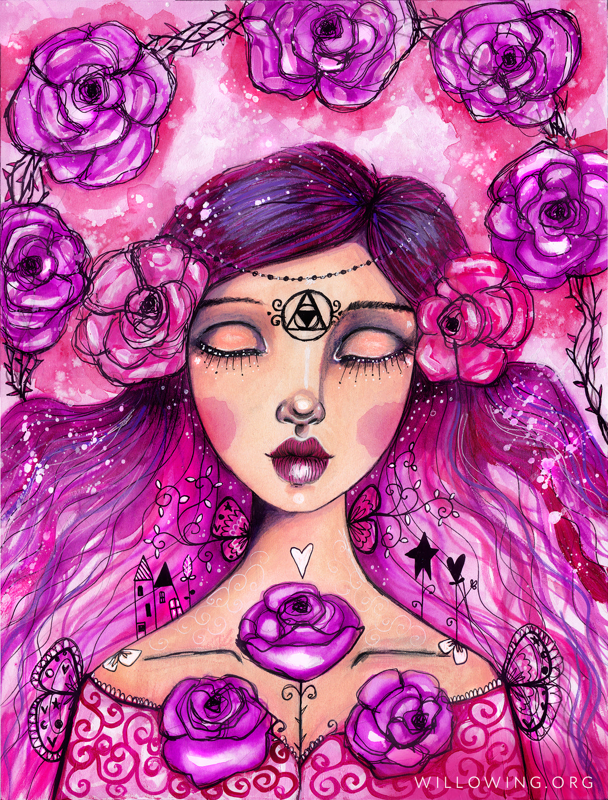 Sleeping Beauty - Original Painting