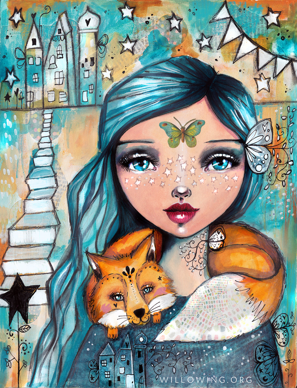 Stay Close - Original Painting
