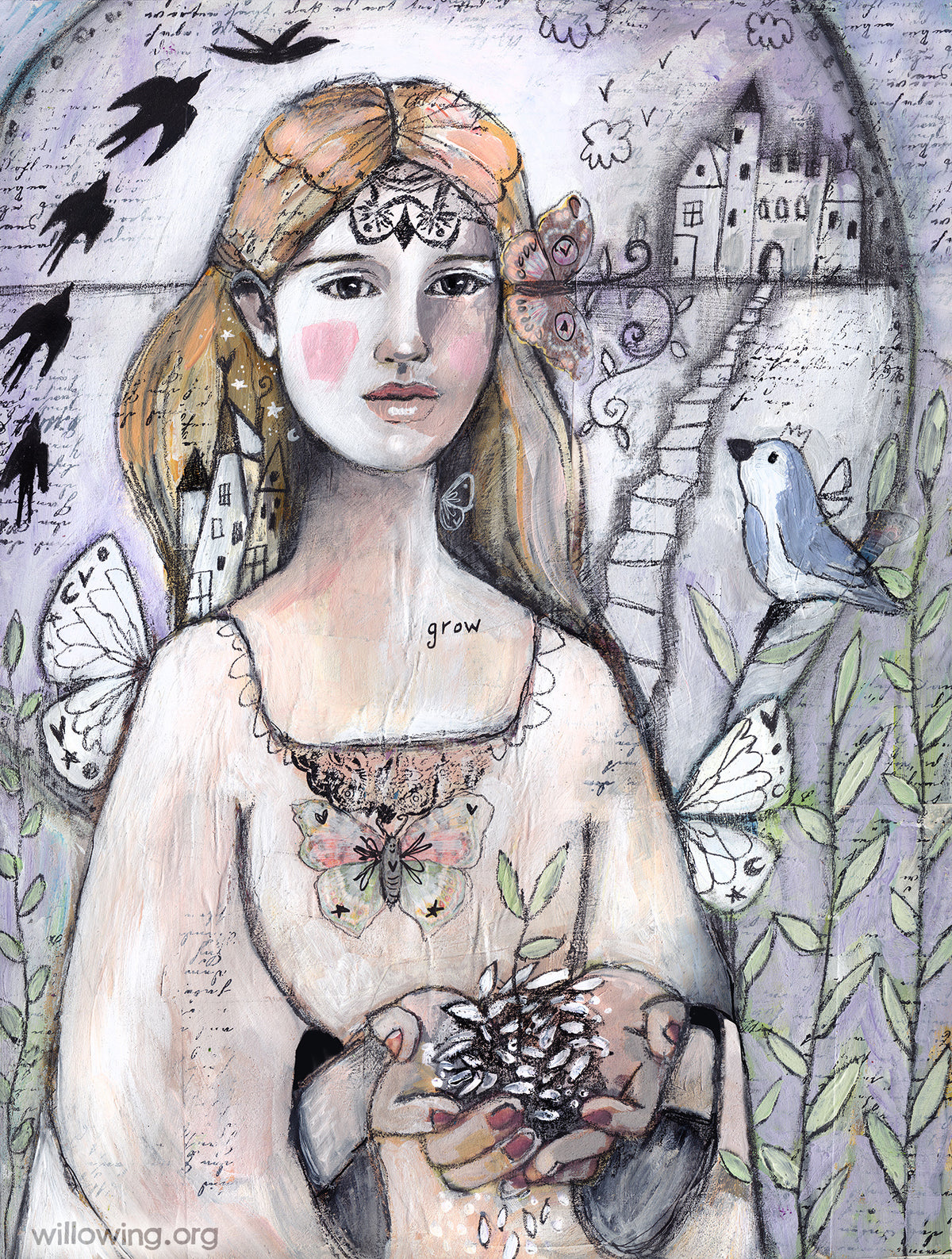 The Gardener - Original Painting